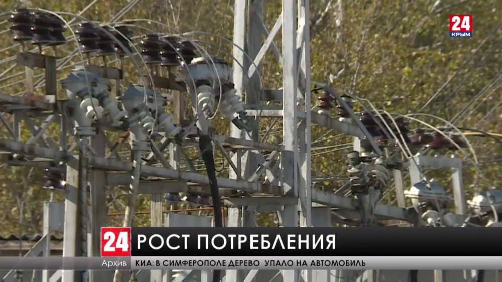 В Крыму из-за жаркой погоды на треть выросло потребления электроэнергии