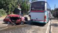 В Крыму рейсовый автобус попал в ДТП: есть погибший и пострадавшие