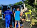 Водитель и пассажир пострадали в аварии под Ялтой
