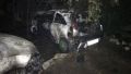 Два автомобиля сгорели под Симферополем этой ночью - фото