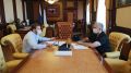 Сергей Аксёнов провёл рабочую встречу с руководителем Федерального агентства по делам национальностей Игорем Бариновым