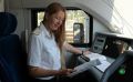 Впервые в истории Крымской железной дороги машинистом стала женщина