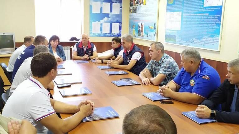 Начальник ГКУ РК "КРЫМ-СПАС" Андрей Назаренко принял участие сборах руководителей аварийно - спасательных формирований