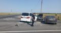 Три автомобиля столкнулись на трассе Черноморское – Евпатория