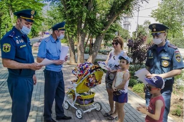 В Крыму продолжается проведение рейдов по профилактике и предупреждению природных пожаров