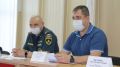Заседание Комиссии по предупреждению и ликвидации чрезвычайных ситуаций и обеспечению пожарной безопасности Симферопольского района
