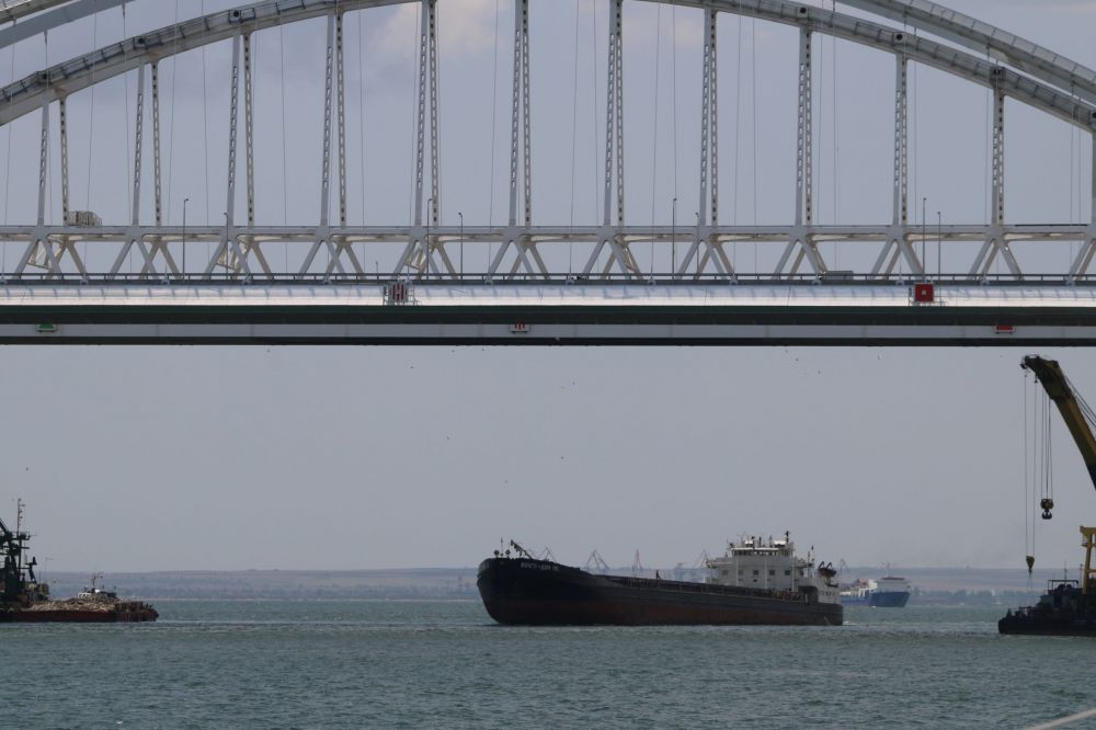 Учёные исследуют пробы воды в Керченском проливе после разлива нефти под Новороссийском