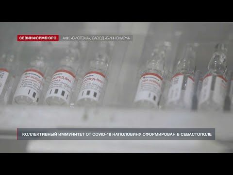 Коллективный иммунитет от COVID-19 наполовину сформирован в Севастополе