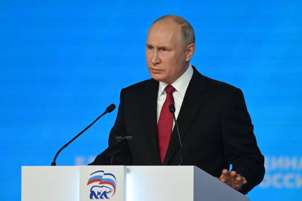 Владимир Путин: Жители страны стали соавторами программы «Единой России»