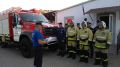 В преддверии нового учебного года сотрудники ГКУ РК «Пожарная охрана Республики Крым» проводят пожарно-тактические занятия на объектах образования