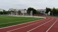 Как обновили школьный стадион в Симферополе: "зеленка", трибуны, workout