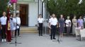 Депутаты Джанкойского городского совета поздравили учащихся города с Днём знаний
