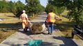 В Симферополе продолжается уборка общественных территорий