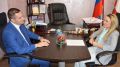 Светлана Лужецкая провела рабочую встречу с директором Фонда поддержки предпринимательства