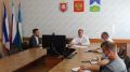Андрей Пирогов провел еженедельное рабочее совещание с главами муниципальных образований Белогорского района