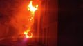 Крымские огнеборцы ликвидировали пожар в неэксплуатируемом строении в городском округе Феодосия