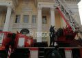 Условный пожар потушили спасатели в керченском кинотеатре