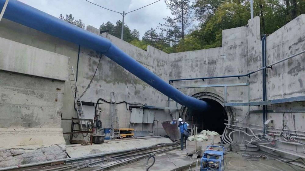 В Крыму строят гидротоннель для снабжения Ялты водой – ФОТО