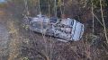 Автобус с пассажирами перевернулся в Хабаровском крае: 12 пострадавших
