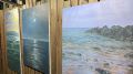 В Нижнегорском районе открылась выставка "Такое разное Крымское море"