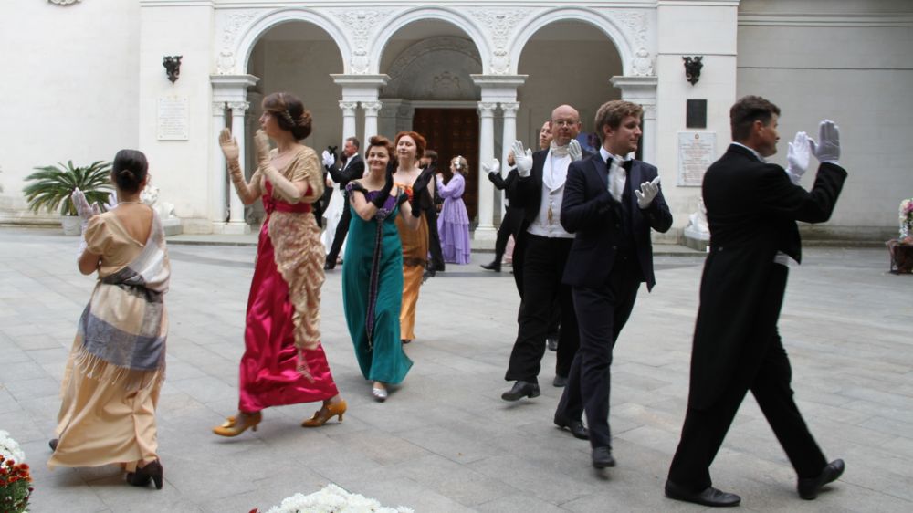 В Ливадийском дворце прошел танцевальный вечер