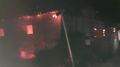 В Бахчисарайском районе сгорел ангар