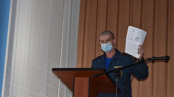 Состоялось совещания с представителями образовательных учреждений Джанкойского района по вопросам пожарной безопасности на объектах образования