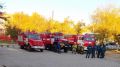 В здании красногвардейского отделения Центра народного творчества прошли пожарно-тактические учения