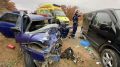 Смертельное ДТП в Крыму: лоб в лоб столкнулись легковушка и микроавтобус