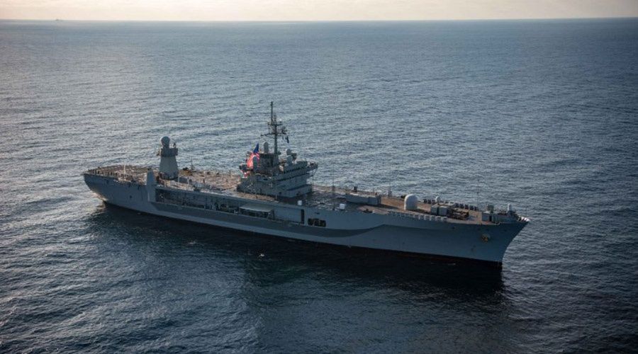 Флагман Шестого флота ВМС США уходит из Черного моря