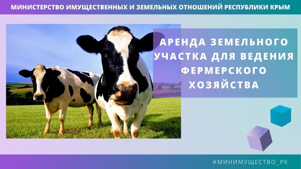 Минимущество Крыма предоставит земельный участок площадью более 100 га под животноводство в Ленинском районе