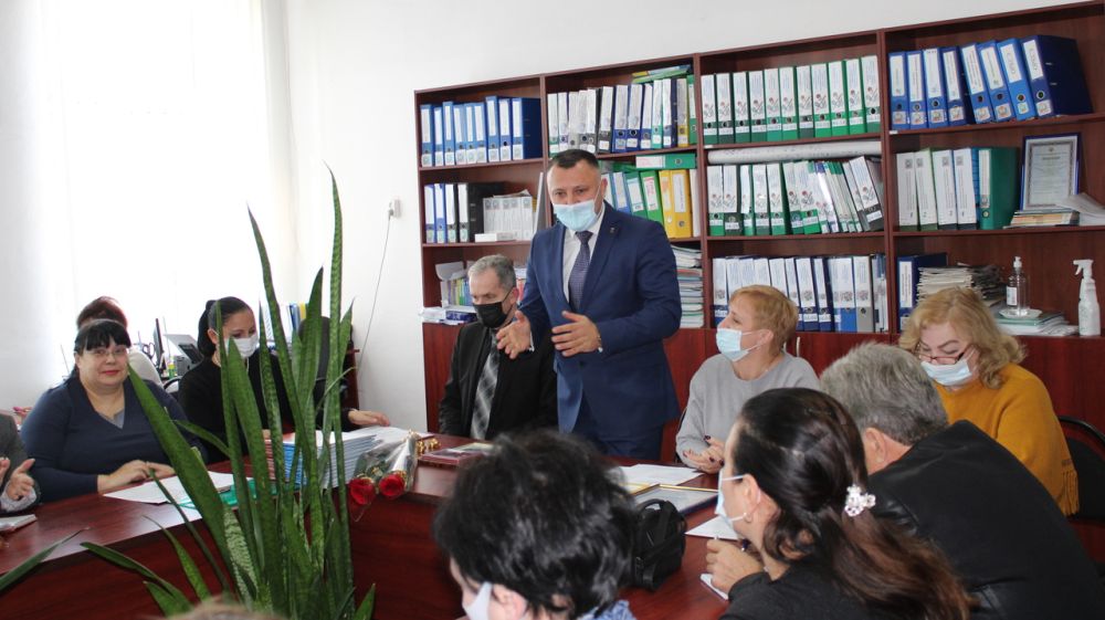 Руководство города приняло участие в заседании коллегии отдела образования администрации Джанкоя