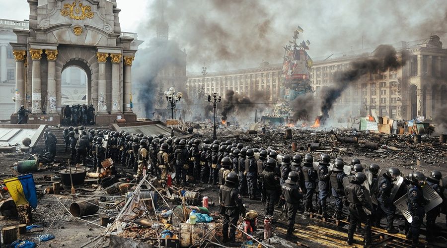 На Украине ожидают госпереворот на фоне предсказанного «вторжения» российских войск