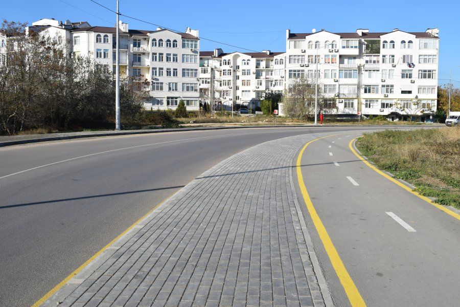 В Севастополе отремонтировали дорогу «проспект Античный — улица Челнокова»