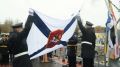 Георгиевский флаг вручили кораблю ЧФ впервые в новейшей истории России