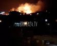 Возле торгового центра «FM» в Симферополе горит камыш