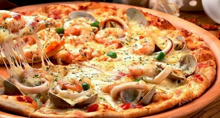 Рецепты пиццы из морепродуктов