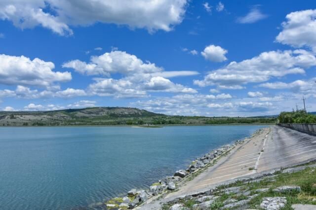 За год запас воды в водохранилищах Крыма увеличился почти в три раза