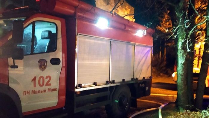 Крымские огнеборцы ликвидировали пожар в ГО Алушта