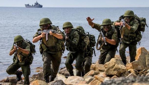 Более 500 морских пехотинцев примут участие в учениях на Черноморском флоте