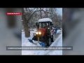 Севастополь с 4 часов утра чистят от снежных заносов