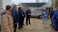 Руководители города поздравили судакский отряд «Крым-спаса» с Днем спасателя