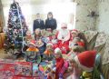 В Красногвардейском районе Полицейский Дед Мороз навестил многодетную семью
