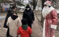 В Симферополе Полицейский Дед Мороз поздравил жителей и гостей города с Новым годом