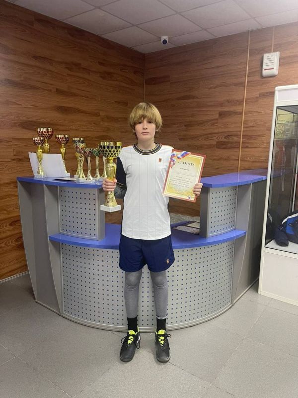 Крымский теннисист победил на Всероссийском юношеском турнире