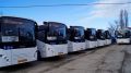 Новые автобусы вышли на маршруты в Советском районе