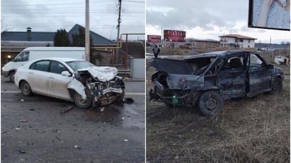 ДПТ в Крыму: под Симферополем в хлам разбились две машины