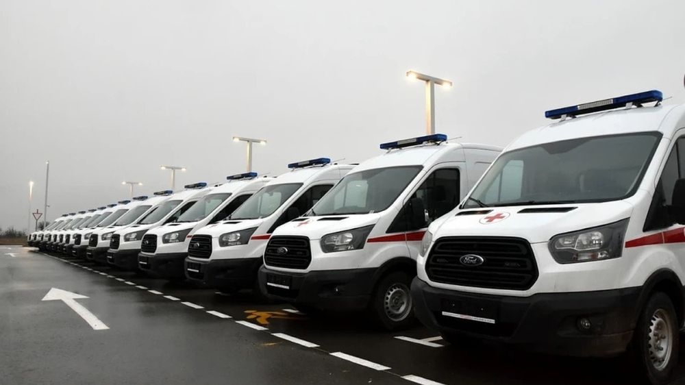 Заведующие станций скорой помощи в Крыму получат 43 новых автомобиля