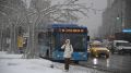 В Ялте восстановлена работа общественного транспорта после сильного снегопада