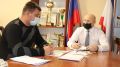 Владимир Сабивчак провёл совещание с главой администрации Сизовского сельского поселения Константином Бараном